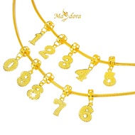 MASDORA 916 Gold Charms Charm Emas ~ Numbering (EMAS 916/22K)