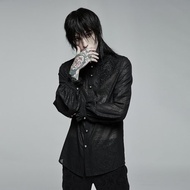 中世紀魔法師雪紡貼花襯衫