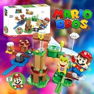 [Compatible with Lego]Super Mary Building Block Adventure71360 Lego Compatible with Educational Asse