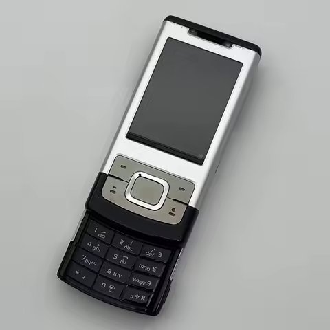 Original 6500s 6500 Slider Old Used Mobile Cell Phone 2.2" 3MP GSM 2G 3G Unlocked Cellphone. Chinese