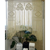 Curtains Macrame Curtains | Macrame curtain 028 - L 100x100cm