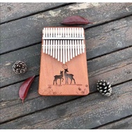 Kalimba 17 Keys with high quality wood [Malaysia Ready Stock Ship]