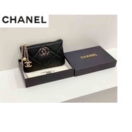 CC Bag Gucci_ Bag LV_Bags design 0806 Letter plaid chain short wallet lambskin women's diamon KY29