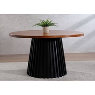 Sitopia Solid Wood Round Table/ / 4ft, 4.5ft, 5ft, 6ft Table