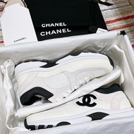 Chanel 經典熊貓球鞋 雙色鞋帶 38.5