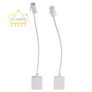 2 socket 8P4C / RJ45 male RJ11 6P4C to female M / F Adapter telephone Ethernet