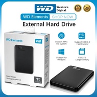 WD 1TB/2TB HD External Hard Drive/HDD External USB 3.0 Portable External Hard Drive