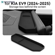 NANASALONNN Car Behind Screen Storage Box Fit For Kia EV9 2024-2025 Models Interior Modification & O