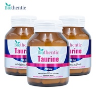 [แพ็ค 3 ขวด] ทอรีน ไบโอเธนทิค Taurine Biothentic ทอรีน 500 มก. Taurine 500 mg.