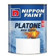 5 Liter NIPPON Platone High Gloss Wood &amp; Metal Paint Cat Minyak Kayu dan Besi