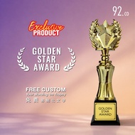 [Star Trophy] Rising Stars Trophy Award. Piala Custom Trofi Custom Piala Murah Trophy Award Trophy C