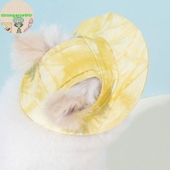 Strongaroetrtr Hat Dog Sun Hat Ear-Exposing Cover Pet Fisherman Hat Accessory SG