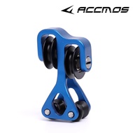 Aluminum Alloy Roller Glide Bow String Separator Pulley cable slide Compound Bow String Splitter for