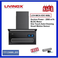 LIVINOX LCH-MICA-XDC-90BL Cooker Hood