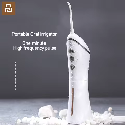 Xiaomi Oral Irrigator Water Flosser Electric Dental Whitening USB Rechargeable Gums Care Portable Co