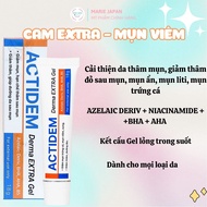Gel Mụn Actidem Derma Gel Ngăn Giảm Mụn Mờ Thâm Dưỡng Ẩm Phục Hồi Da 18g Việt Nam