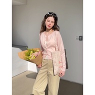 [Pre-Order] EGGKA : Cropped Knit Cardigan