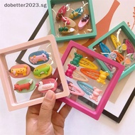 [DB] Jewelry Accessories Packaging Display Utensil Storage Box PE Film Hanging Transparent Necklace Hairpin Storage Box [Ready Stock]