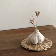 蒜頭陶瓷小花器 / 擴香瓶