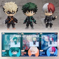 全新特典版現貨 Goodsmile Company GSC 我的英雄學院 劇場版：世界英雄任務 我英 綠谷出久 爆豪勝己 轟焦凍  隱匿裝Ver. 黏土人 No.1691 1692 1693 Figu