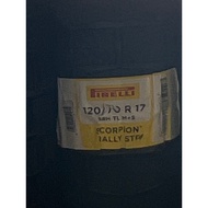 Pirelli Rally Str 120/70R17+170/60R17 pair tahun 2024