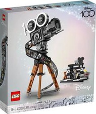 &lt;積木總動員&gt;LEGO 43230 Disney 華特迪士尼致敬相機 外盒:37*35*7cm 811pcs