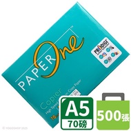 PAPER ONE A5 Photocopying 70lbs/500 Sheets Printing A5 70lbs White PAPER-Light