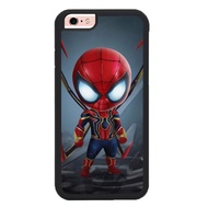 Casing Soft Case iPhone 6/7/8 Plus/X/Xr/XS Max/Cute Iron Spiderman FF52074