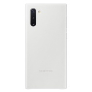 SAMSUNG Galaxy Note10皮革背蓋 白