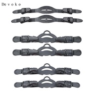 [Devoko] 2 Pieces Fin Flippers Strap Scuba Fin Heel Strap Footwear Replacement Straps for