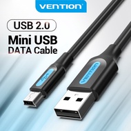 Vention USB 2.0 Mini 2A 480Mbps USB Data Cable for Camera Mp3 Mp4