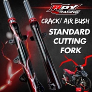 APX RACING AIR BUSH/ CRACK FORK STANDRAD CUTTING Y15 Y16 V1/ APX FORK AIR BUSH/ APX FORK CRACK MERAH
