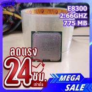 CPU 775 CPU Intel e8200 core2 ความเร็ว 2.66 ghz ใช้กับคอมพิวเตอร์ตั้งโต๊ะเท่านั้น