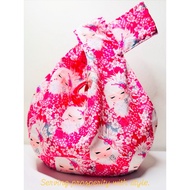 Japanes knot bag/ Orange bag / CNY bag