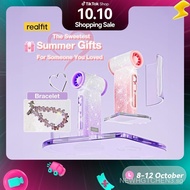 Realfit T1 Ultra Diamond Glitter Mini Turbo Fan – 10m/s High-Speed Cooling with 199 Adjustable Speed