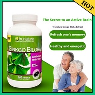 【预售】Trunature Ginkgo Biloba 120mg 340s Softgels Memory Brain Heart Health Support Blood Circulation 