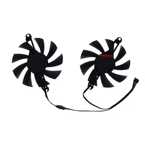 2Pcs/Set,Video Card Fan,T129215SU,For Kinology GTX 1660 Super 6G Gaming,For Kinology RTX 3070 RTX307