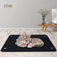 JING Pet Feeding Mat- Absorbent Dog Mat for Food and Water Bowl, Pet Food Bowl Mat, Dog Bowl Mat with Non-Slip Backing, Dog Food Mats for Floors, Quick Dry