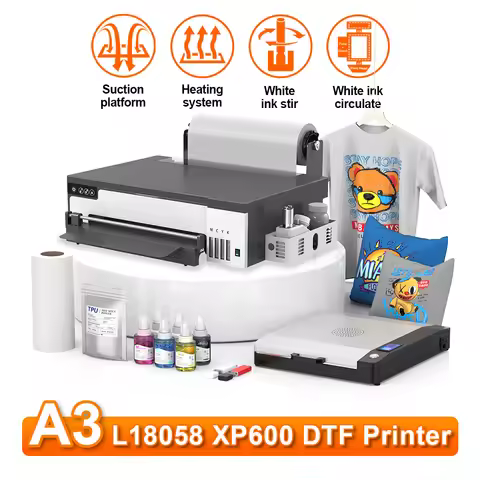 A3 DTF Printer Impresora Epson XP600 DTF Printer For T-shirt Transfer Printing Machine DTF Printer M