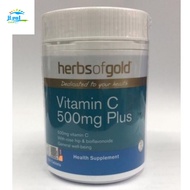 HERBS OF GOLD VITAMIN C 500MG PLUS - 120s [HealthLife 18]