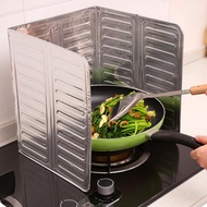 Anti-Grease SHOOTING Aluminum Frame - Gas Stove Shield with Frying Compartment Size 32.5*84Cm - Easy