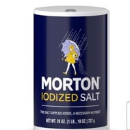 Morton Iodized Table Salt, 26 Oz