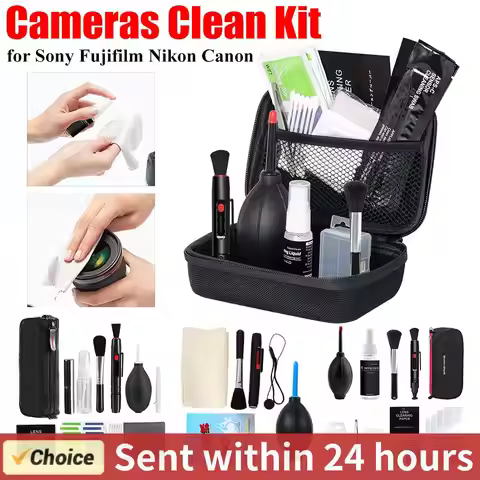 7-47PCS Camera Cleaner Kit DSLR Lens Digital Camera Sensor Cleaning Set for Sony Fujifilm Nikon Cano