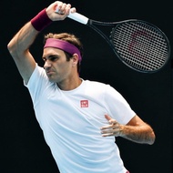 Federer Tennis Sports Round Neck Short Sleeves T-Shirt Men