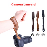 Wrist Strap For DJI OSMO 360 Action 5 Pro 4 Pocket 3/GoPro/Insta360 X5 PU Leather Lanyard for Leica 