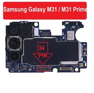 Konektor Lcd Samsung M31 M307F M31 PRIME 34 PIN di Mesin Fpc Lcd Samsung 1 pcs FPC MAINBOARD M31
