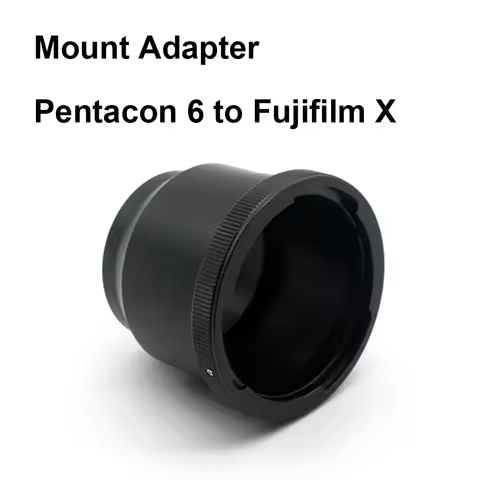 P6-FX For Pentacon 6 mount Lens - Fujifilm X Mount Adapter Ring P6-X for Kiev 60 Kiev 88M for Fujifi