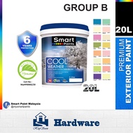 Smart Paints Cool Weather Exterior Wall Paint 20 Liter (GROUP B)