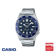 CASIO นาฬิกาข้อมือ CASIO รุ่น MTD-135D-2AVDF สายสแตนเลส สีน้ำเงิน