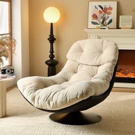 Fashion Sofa Chair Rotating Recliner Sofa Light Luxury Balcony Chair Casual Lying Chair Lazy Sofa